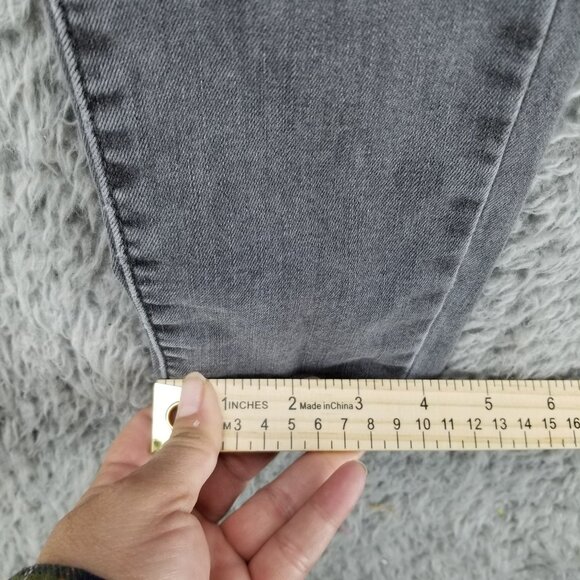 Levis Jeans Womens 27 Gray 720 Super Skinny Premium Stretch Denim *Read* - Picture 9 of 16